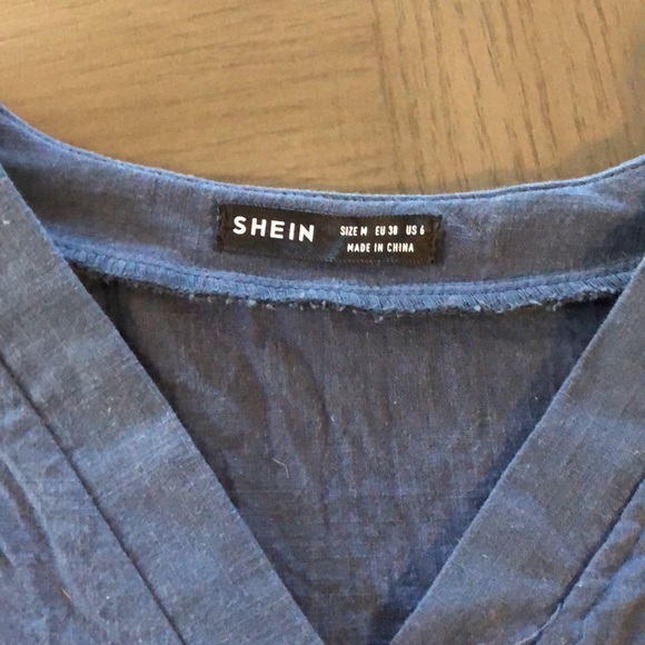 Blue SHEIN blouse! - Picture 2 of 2